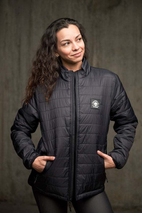 BB - Puffy Jacket (Black) - Barbell Brigade